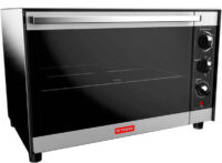 فرن كهربائى 48 لتر مع شواية ولمبة إضاءة ومروحة من فريش - أسود