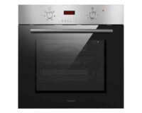 فرن تورنيدو بلت إن كهرباء 60 × 60 سم 67 لتر لون استانلس ستيل مزود بمروحة تعمل بنظام كونفكشن EO-VD60CSU-S