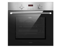 فرن تورنيدو بلت إن غاز 60 × 60 سم 67 لتر لون استانلس ستيل مزود بمروحة تعمل بنظام الكونفكشن GO-VD60CSU-S