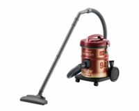 مكنسة هيتاشي برميلية 1600 وات لون أحمر × ذهبى أو رمادي مزودة بفلتر قماش CV-940Y