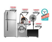 مجموعة منتجات من العربي جروب ( ثلاجة + غسالة + شاشة + مكنسة + مروحة )