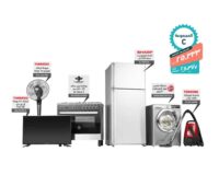 مجموعة منتجات من العربي جروب ( ثلاجة + غسالة + بوتاجاز + شاشة + مكنسة + مروحة )