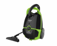 مكنسة تورنيدو 1600 وات لون أسود × أخضر أو أسود × برتقالي مزودة بفلتر هيبا TVC-1600M