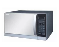 ميكروويف شارب شواية سعة 25 لتر ، 900 وات لون سيلفر مزود بـشواية و 6 قوائم للطهي R-750MR(S)